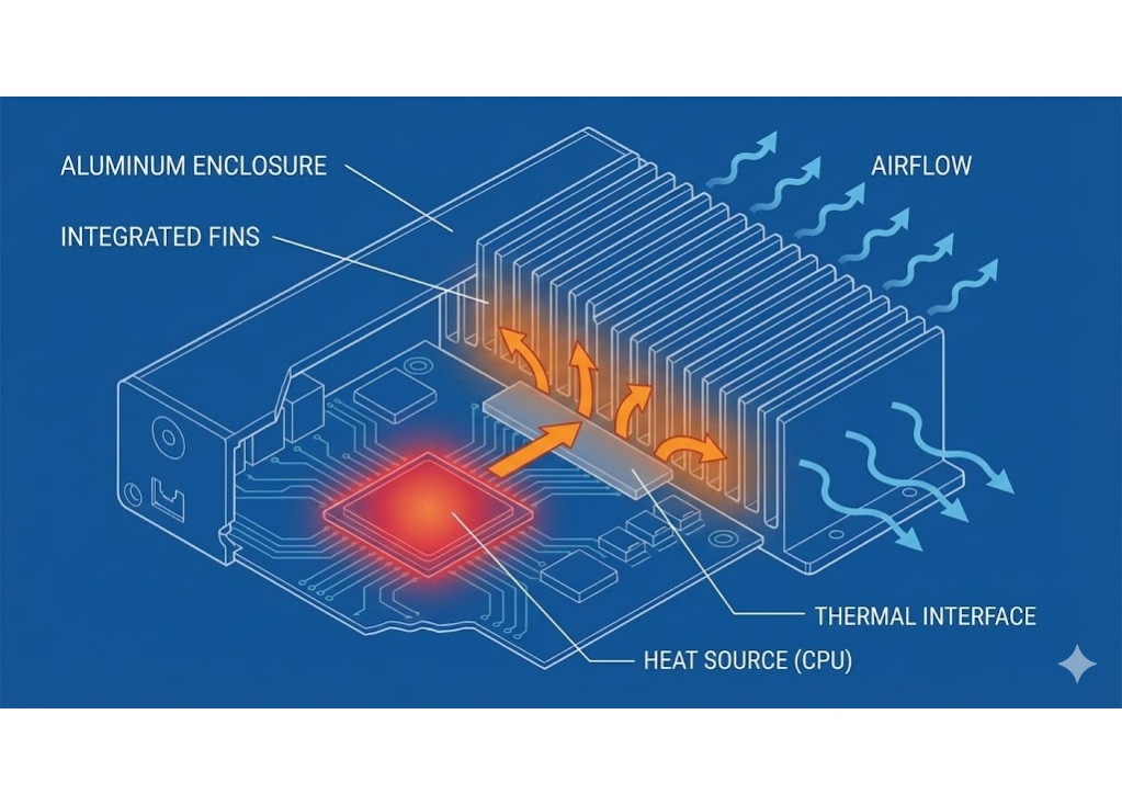 The Heat Sink Revolution: Designing Passive Cooling into Aluminum IoT Enclosures